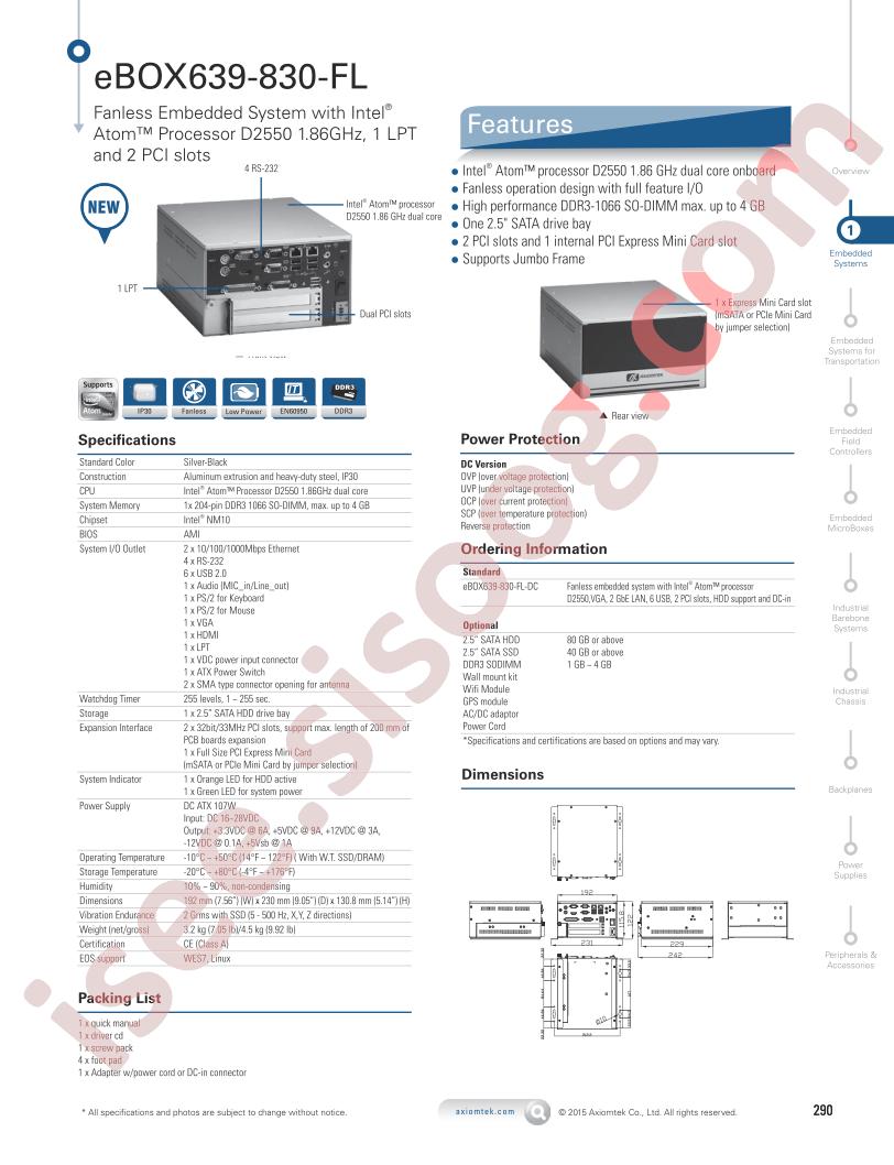 EBOX639-830-FL