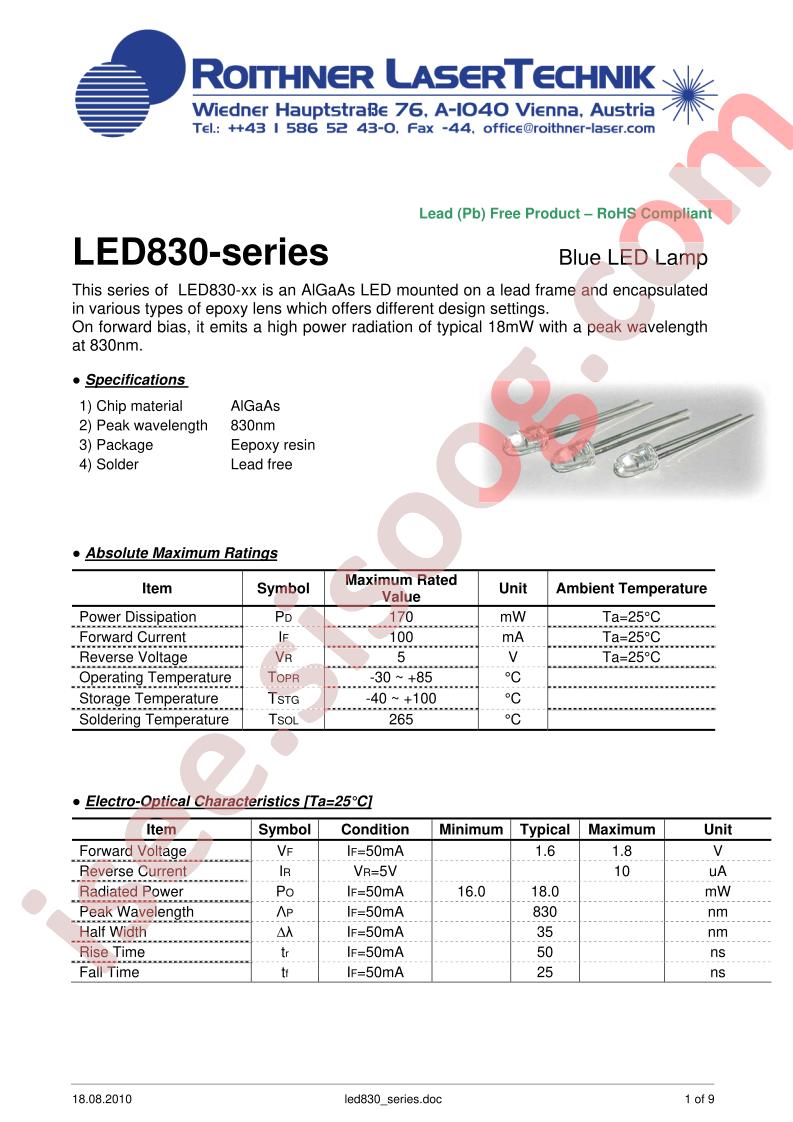 LED830
