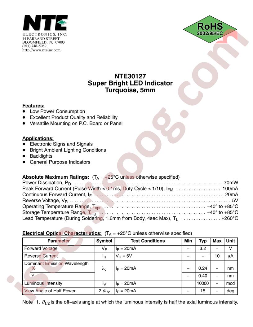 NTE30127