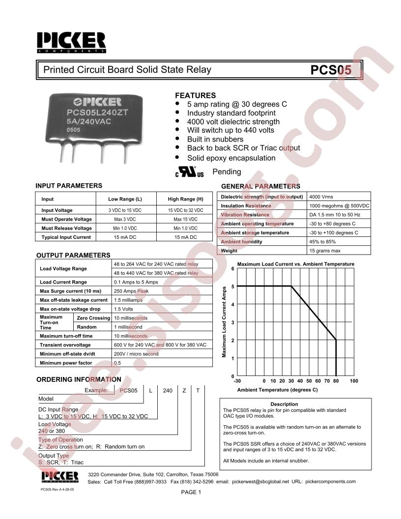PCS05H380ZT