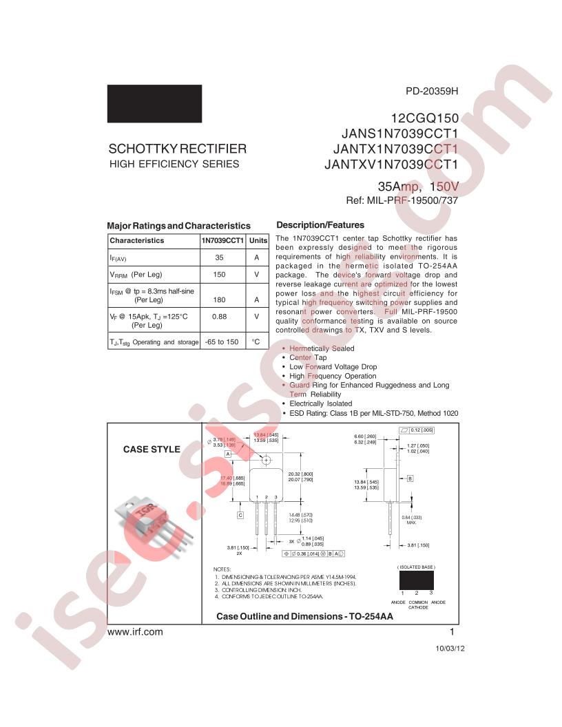 12CGQ150SCV