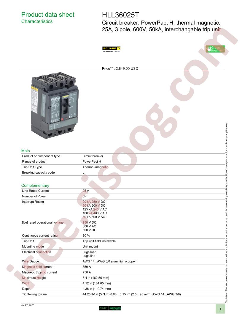 HLL36025T