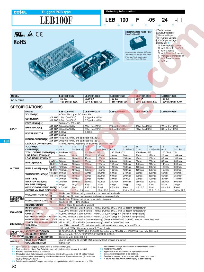 LEB100F-0512