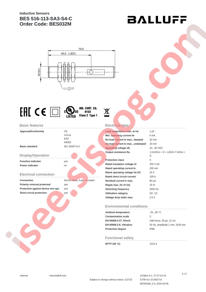 BES516-113-SA3-S4-C