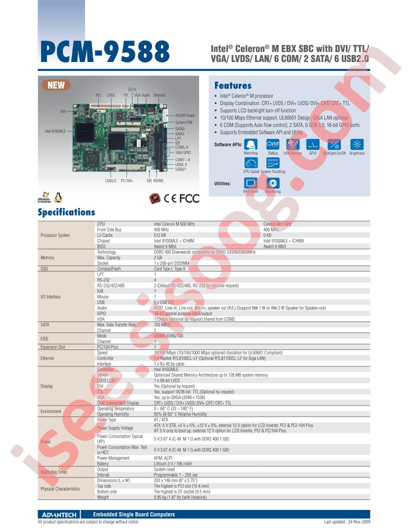 PCM-9588L-M0A1E