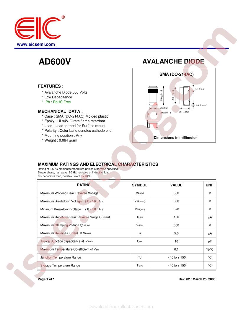 AD600V