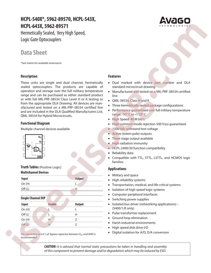 HCPL-643X