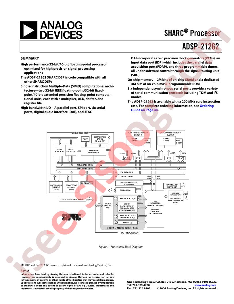 ADSP-21262