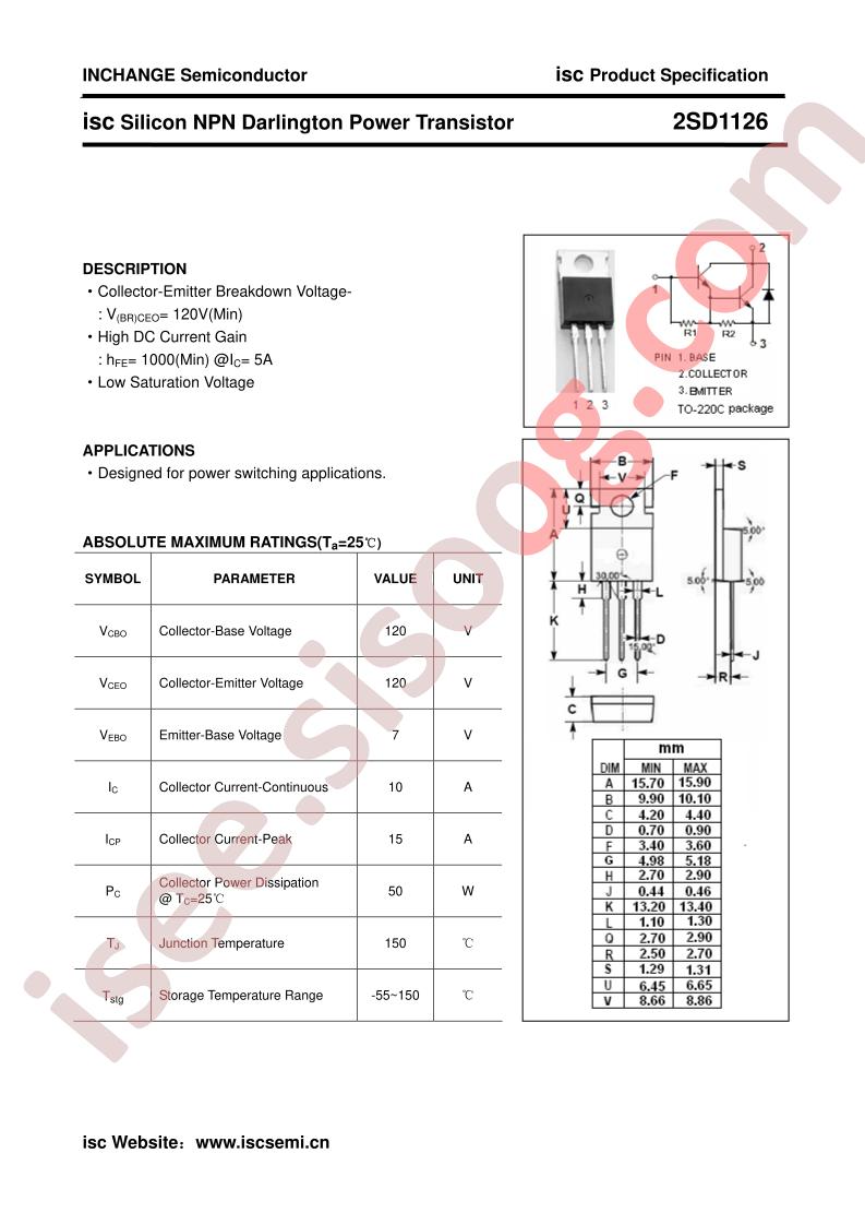 2SD1126