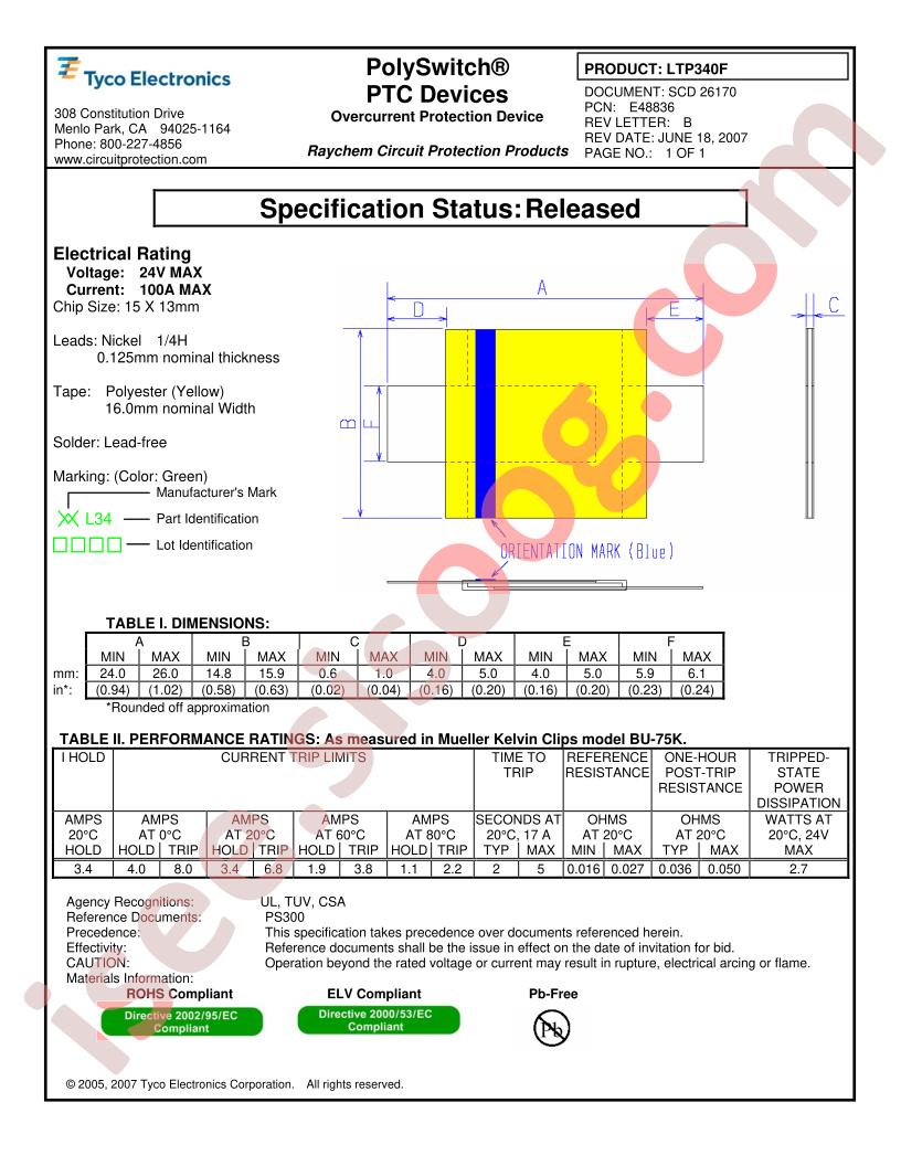 LTP340F