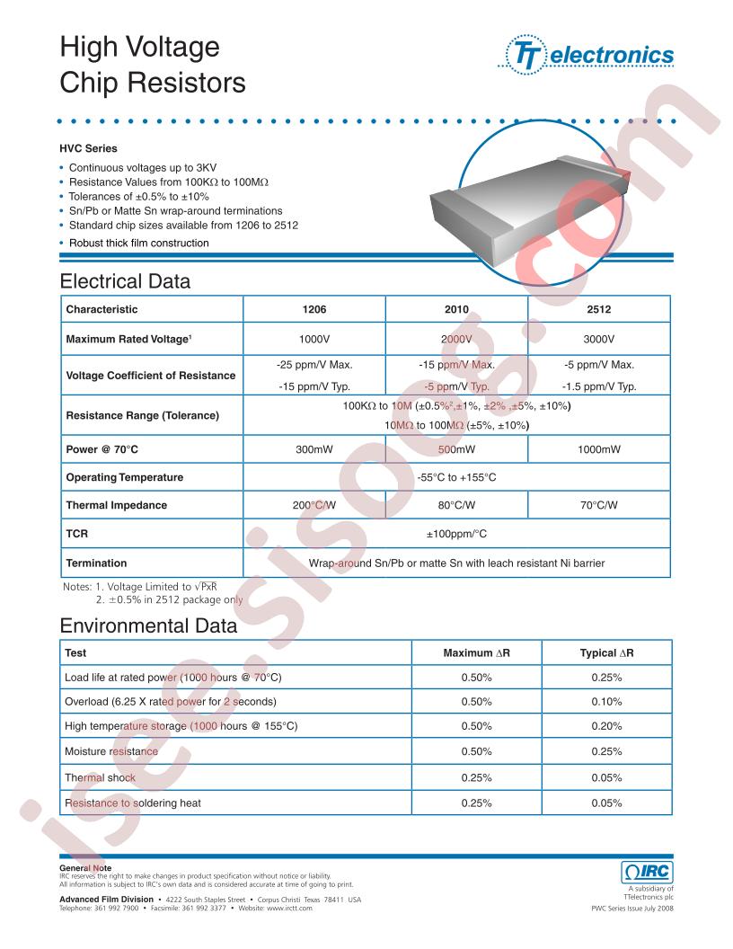 TKC-HVC1206100K-G