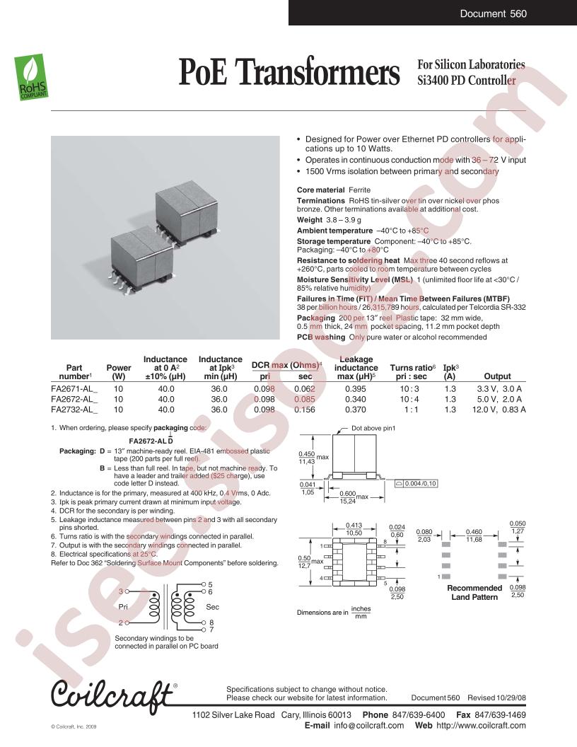 FA2671-AL