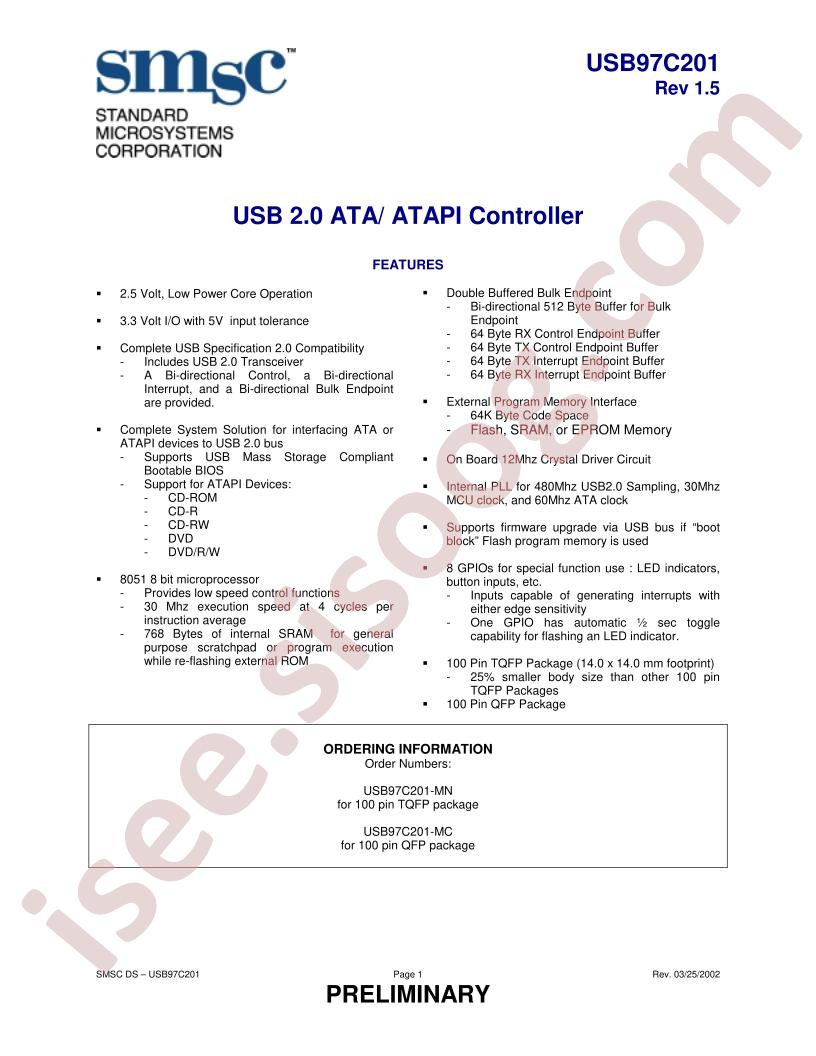 USB97C201