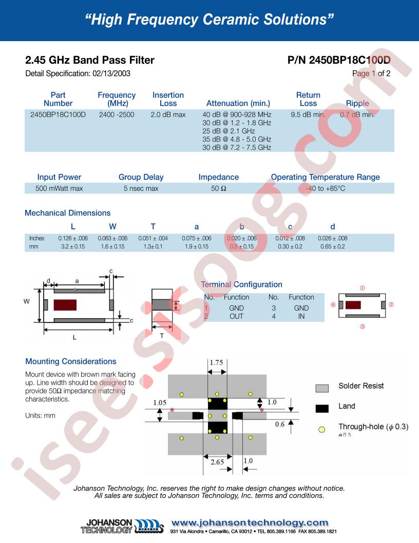 2450BP18C100D
