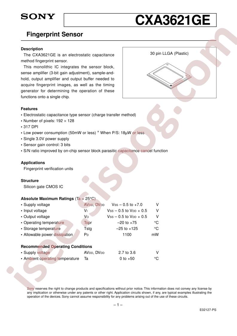 CXA3621GE