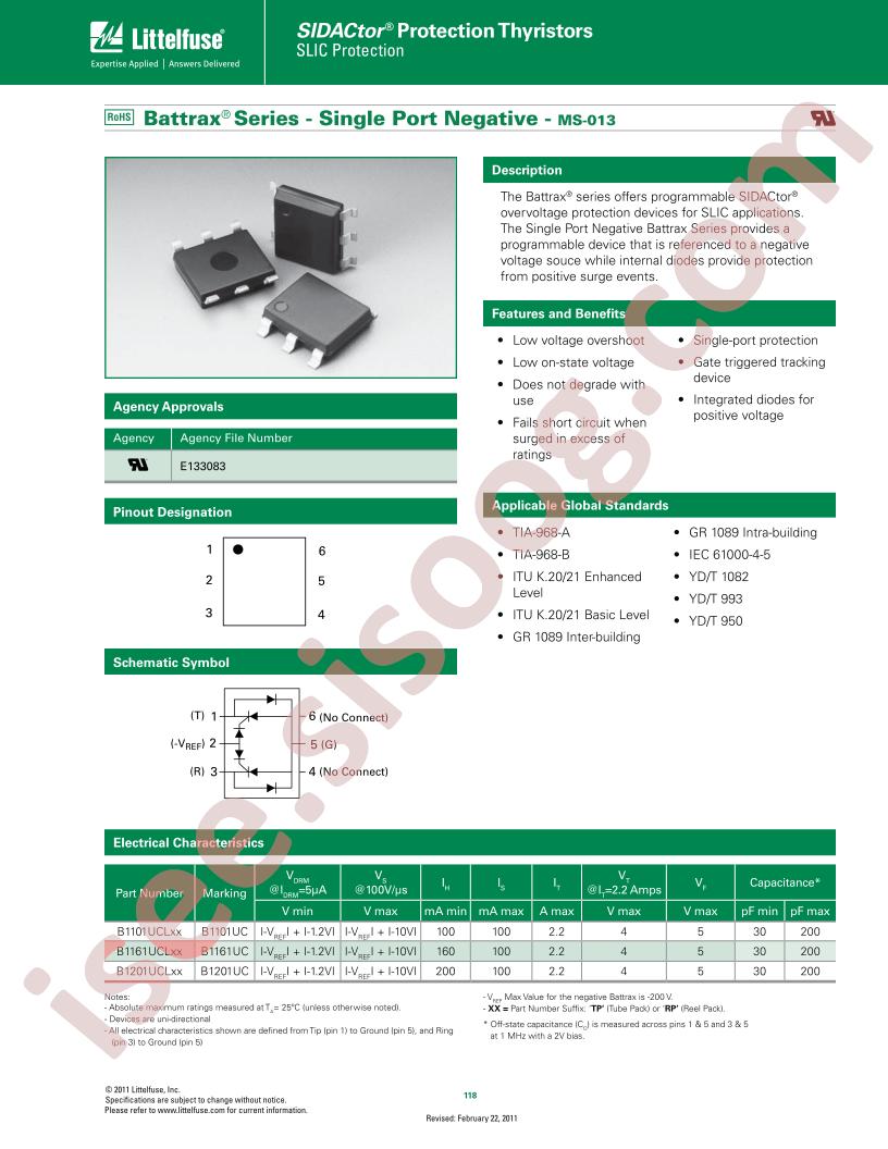 B1101UCLXX