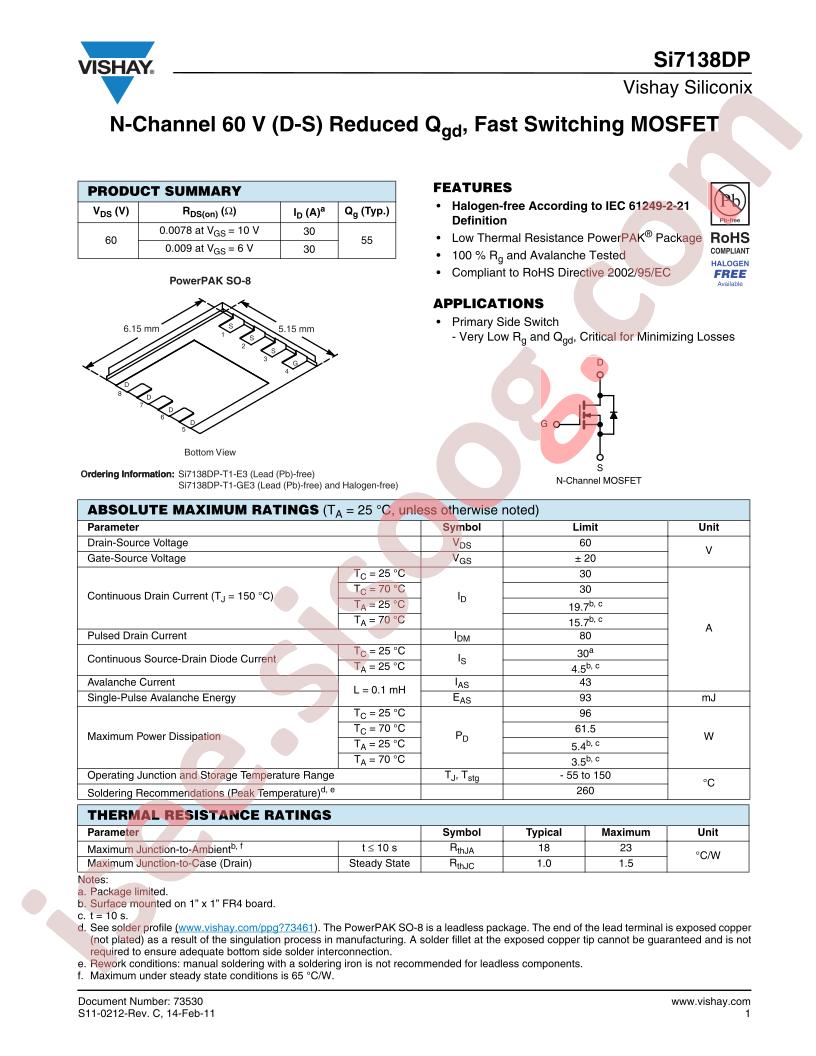 SI7138DP