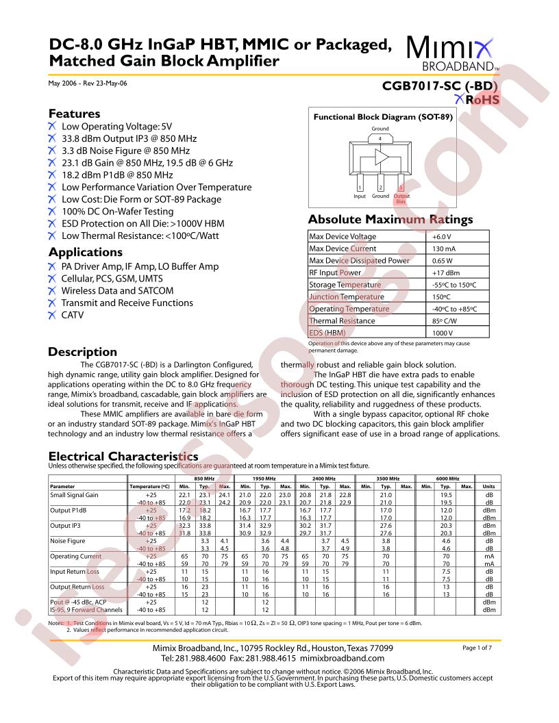 CGB7017-SC