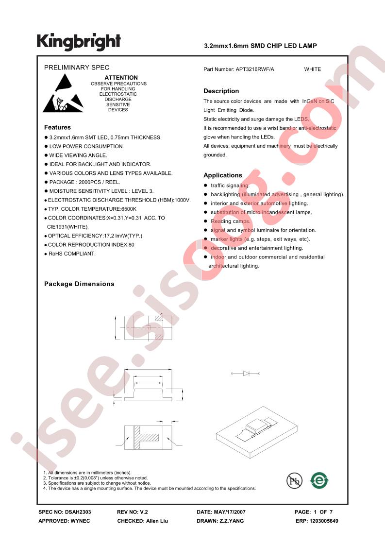 APT3216RWF-A