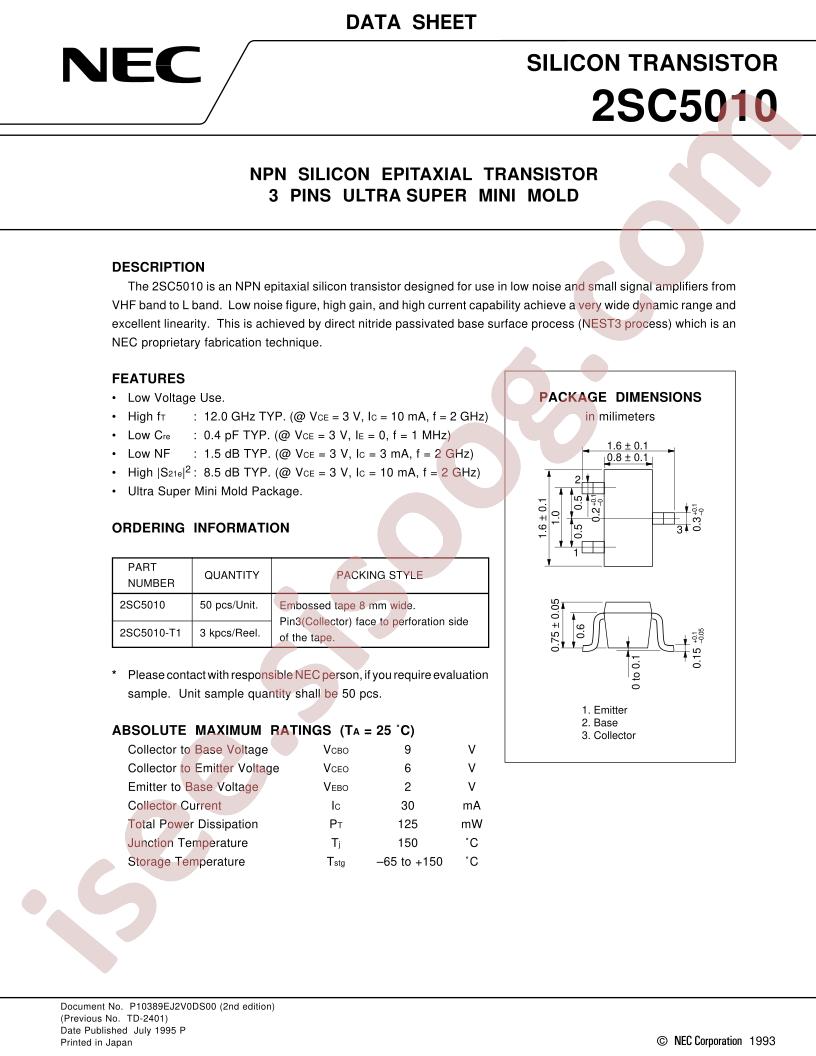 2SC5010-T1