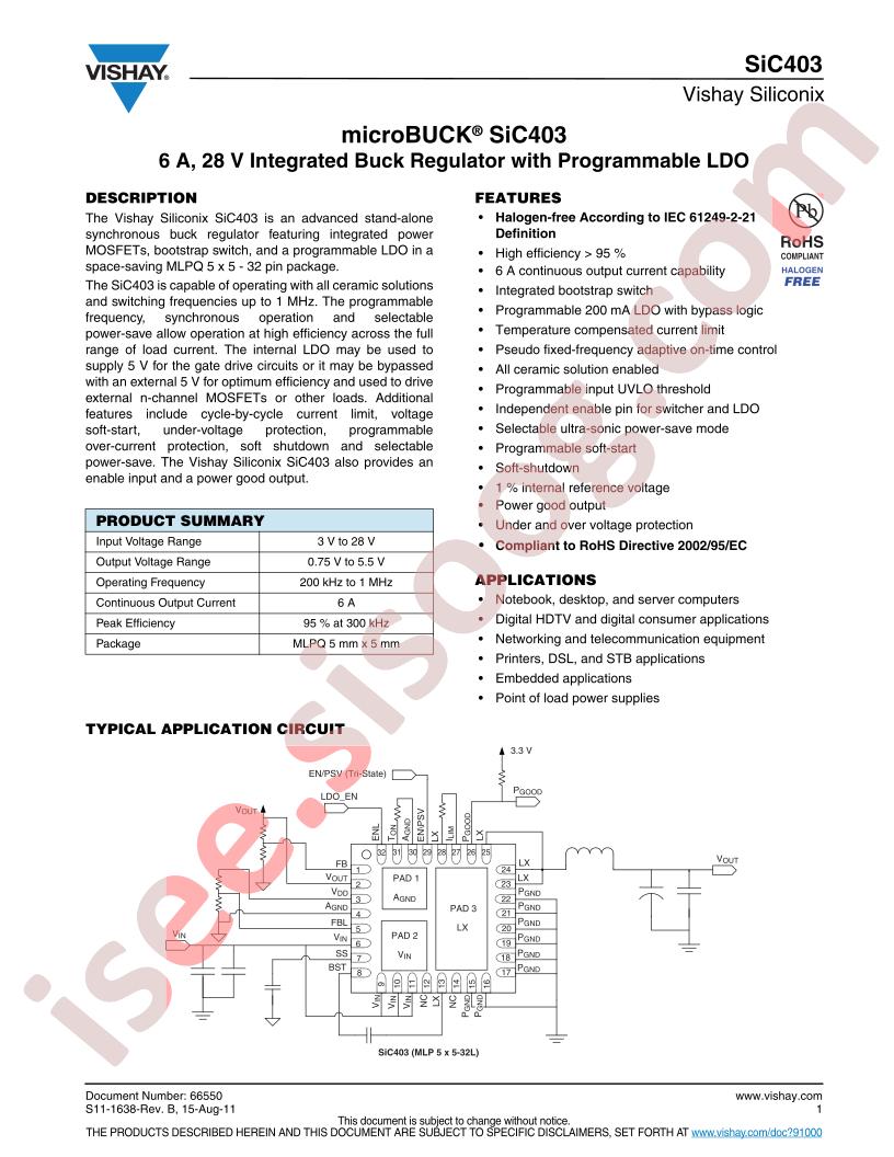 SIC403DB