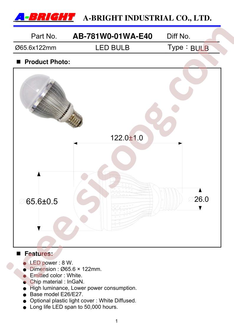 AB-781W0-01WA-E40