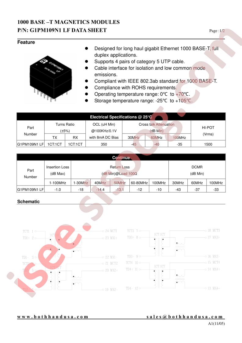 G1PM109N1-LF