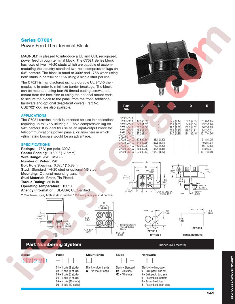 C7021-03-X