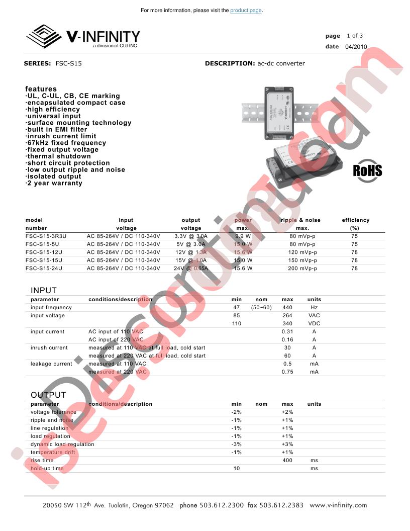 FSC-S15-5U