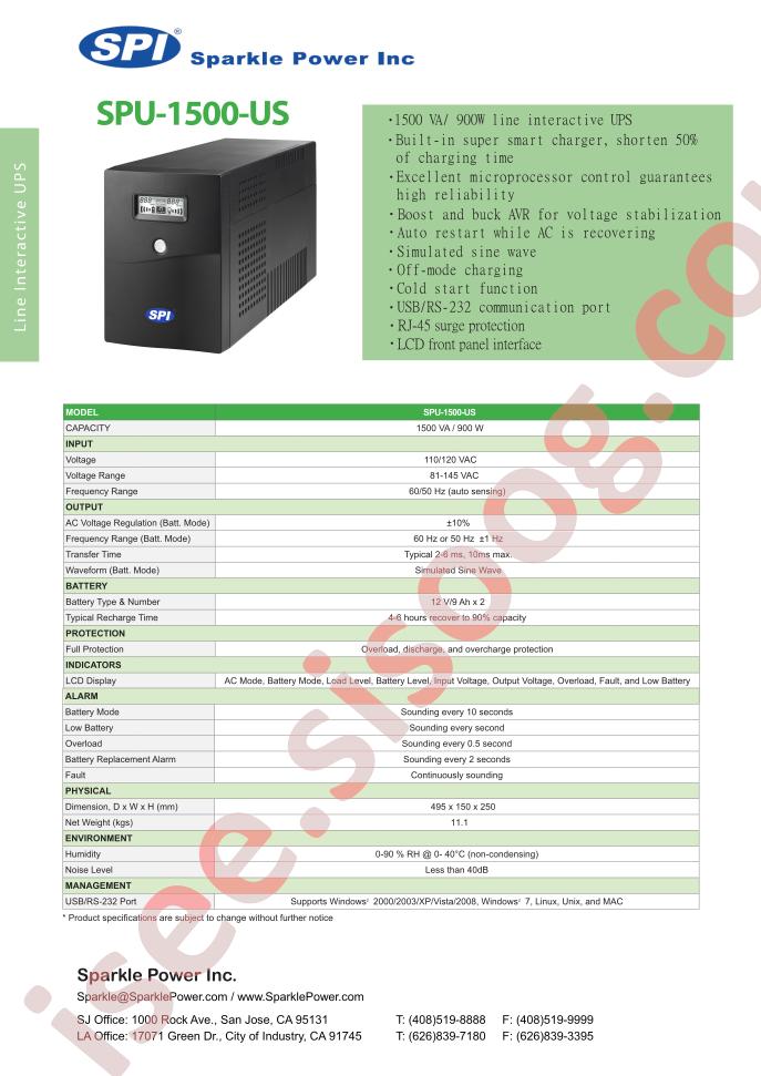 SPU-1500-US