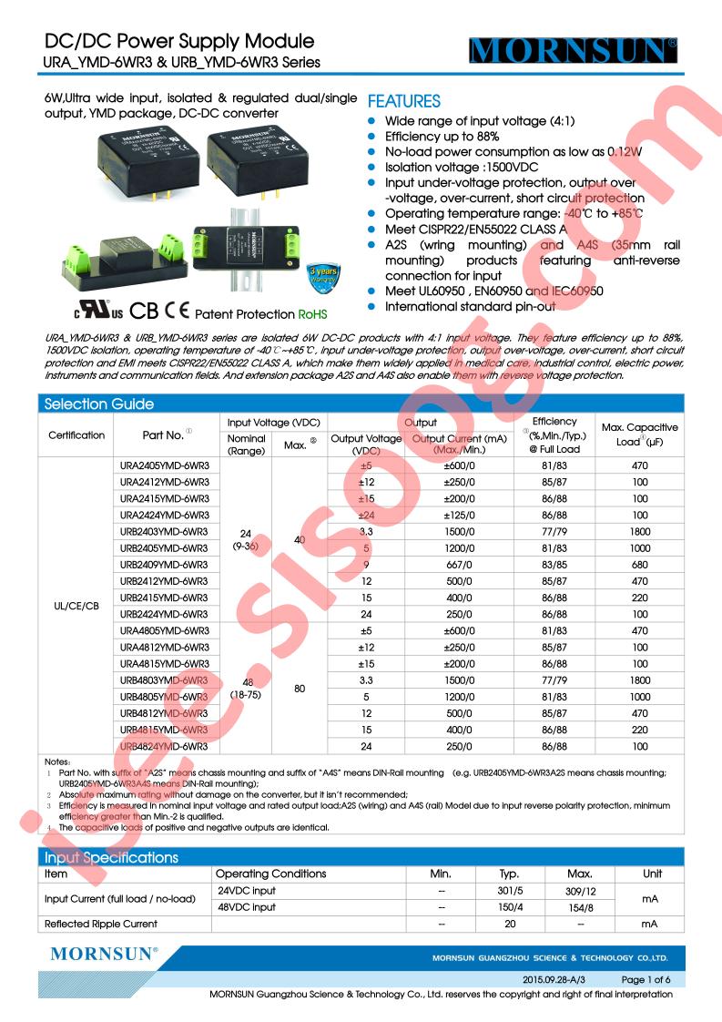 URA2405YMD-6WR3