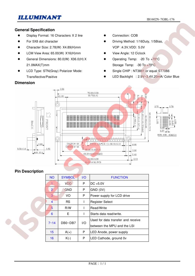 IB1602N-7GBL-176