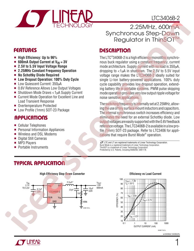 LTC3406B-2