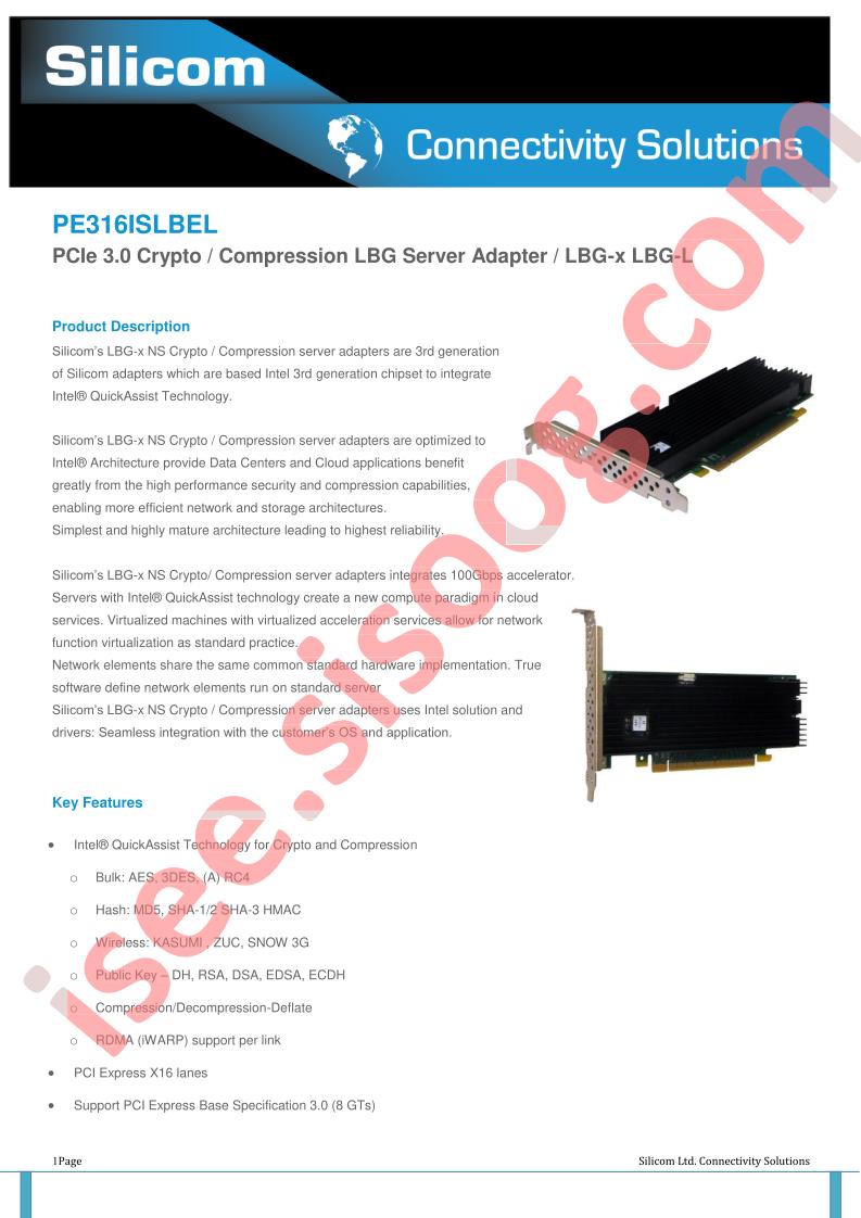 PE316ISLBTL