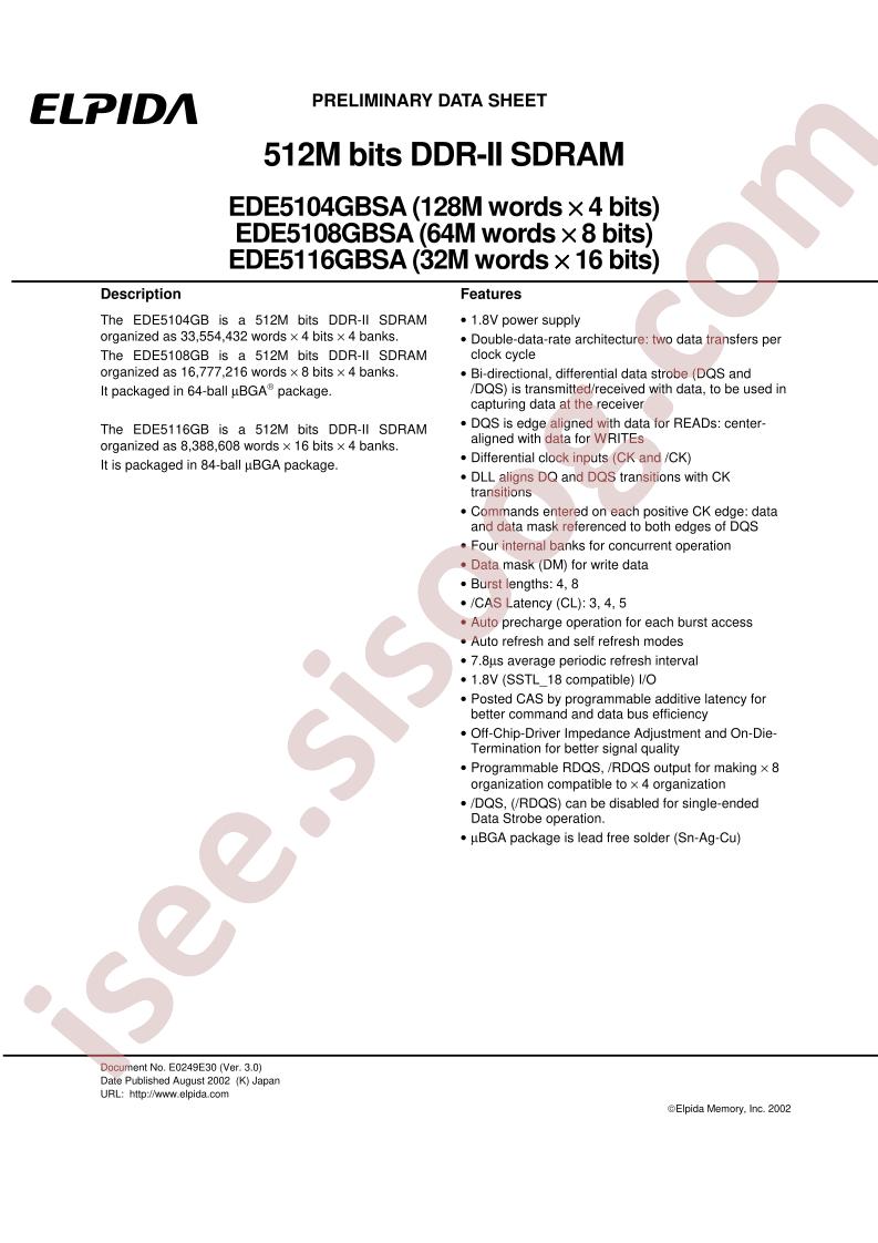EDE5116GBSA-5A-E