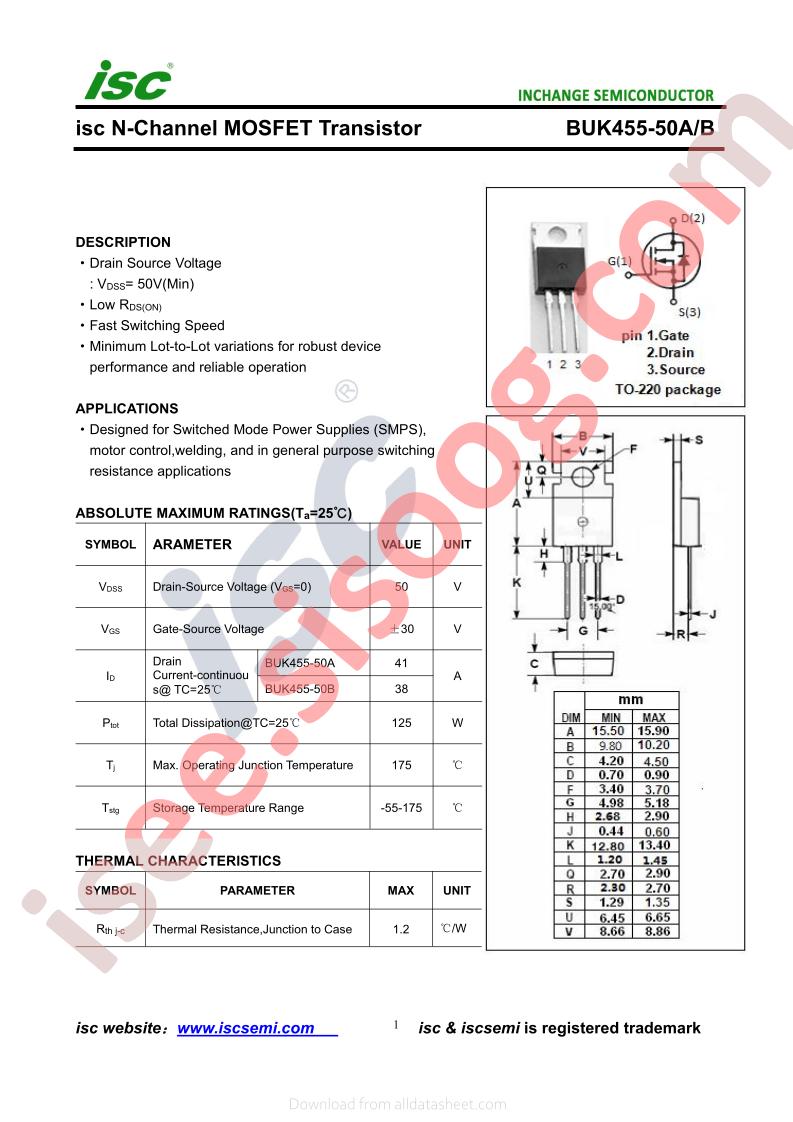 BUK455-50A