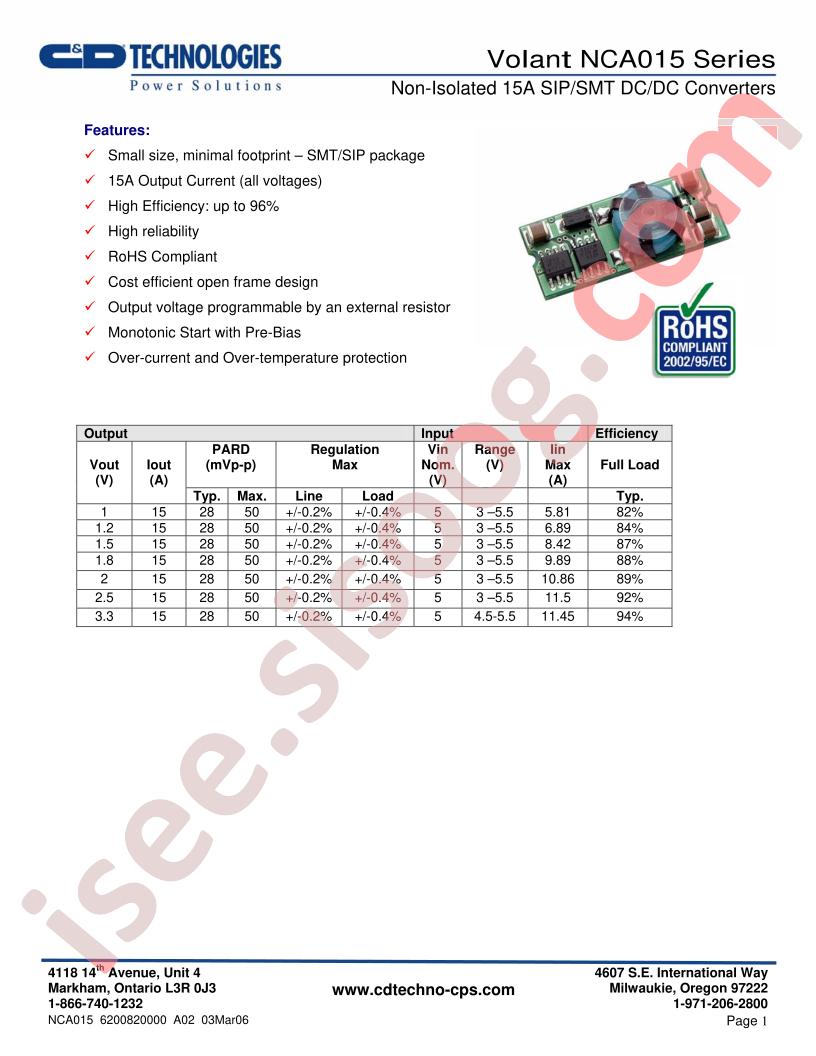 NCA015