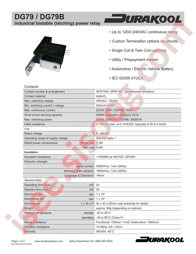 DG79-3031-71V-SL48-MIL