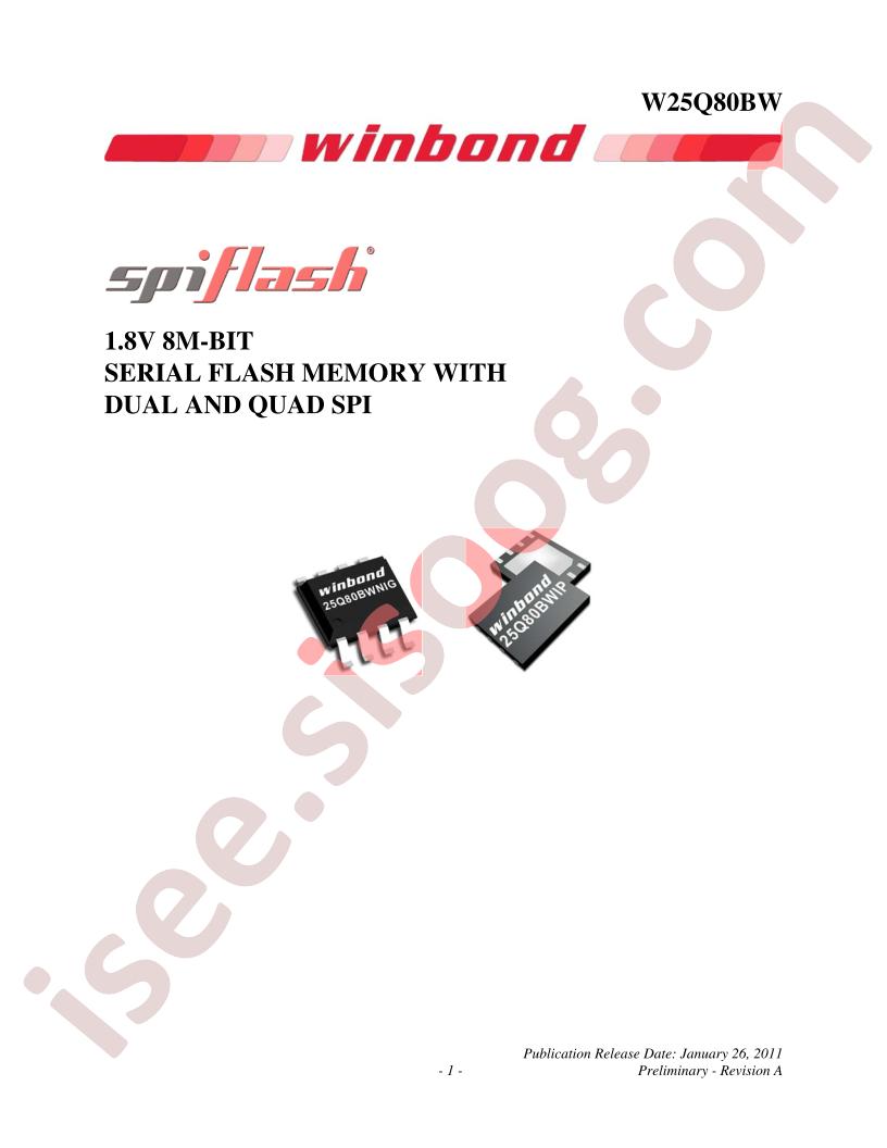 W25Q80BW