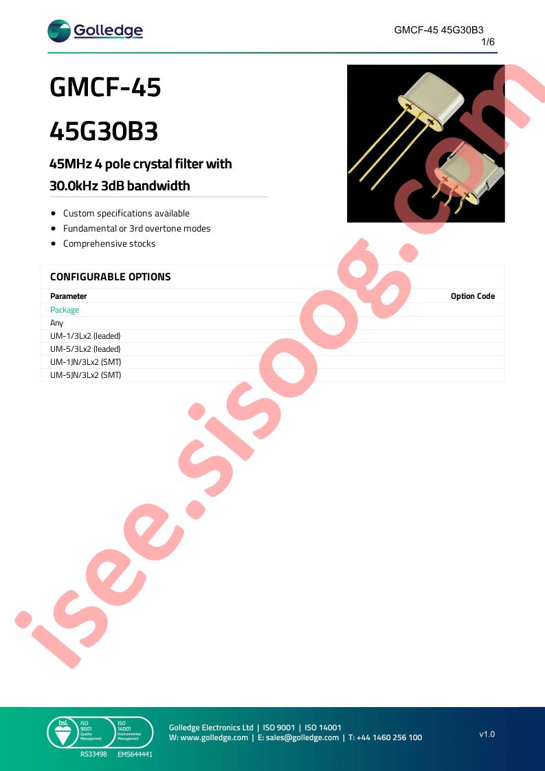 GMCF-4545G30B3