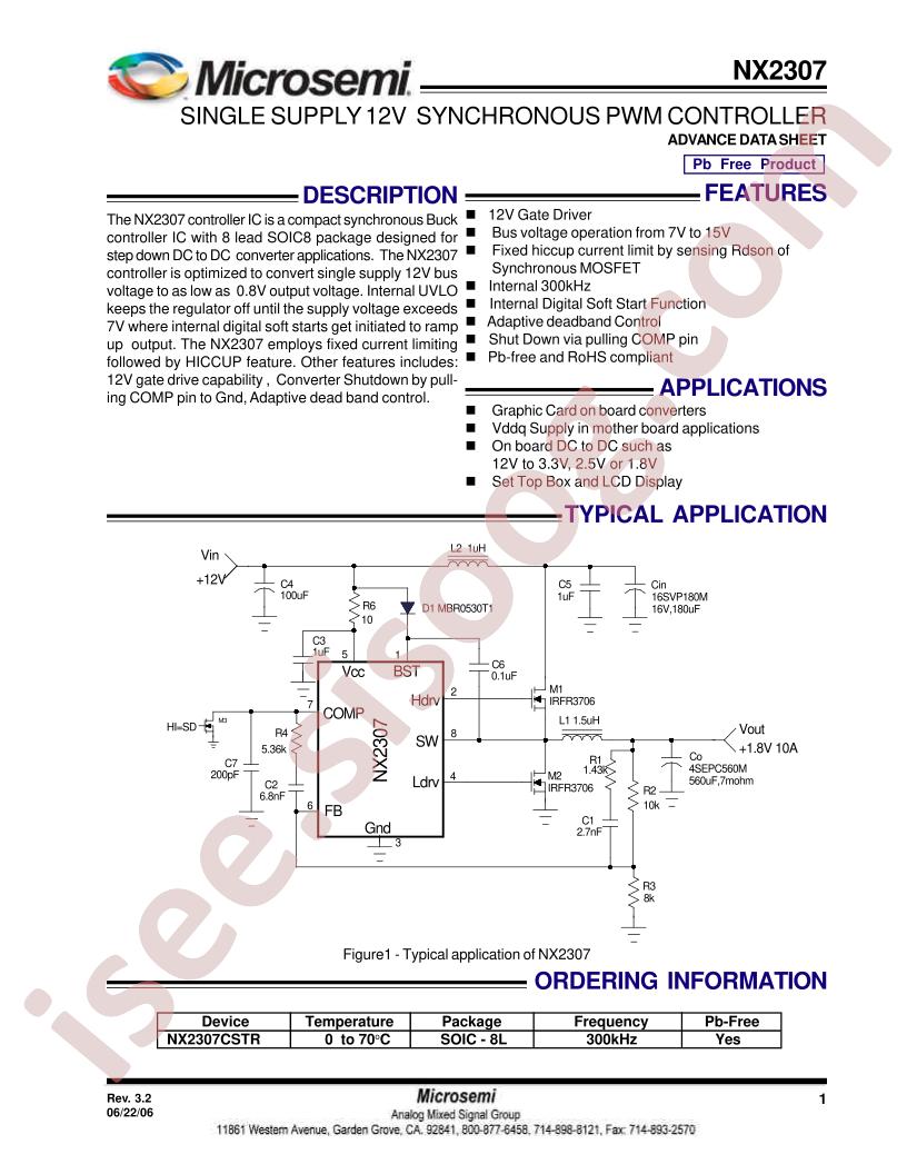 NX2307CSTR