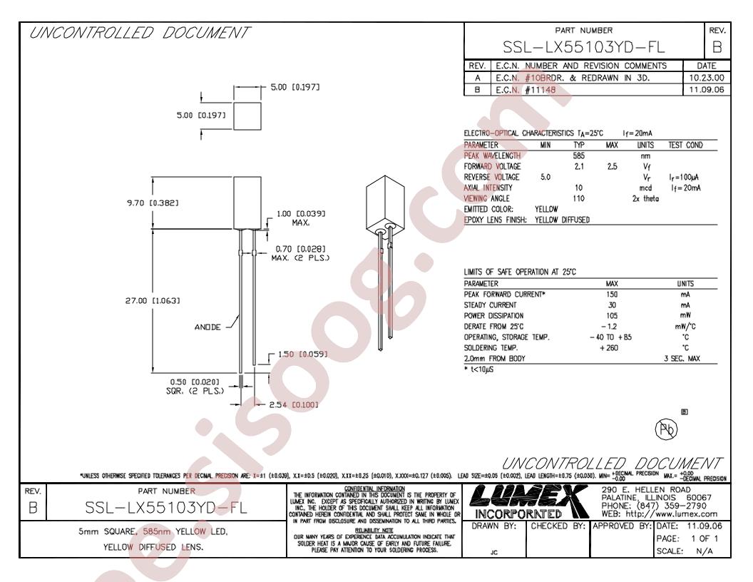 SSL-LX55103YD-FL