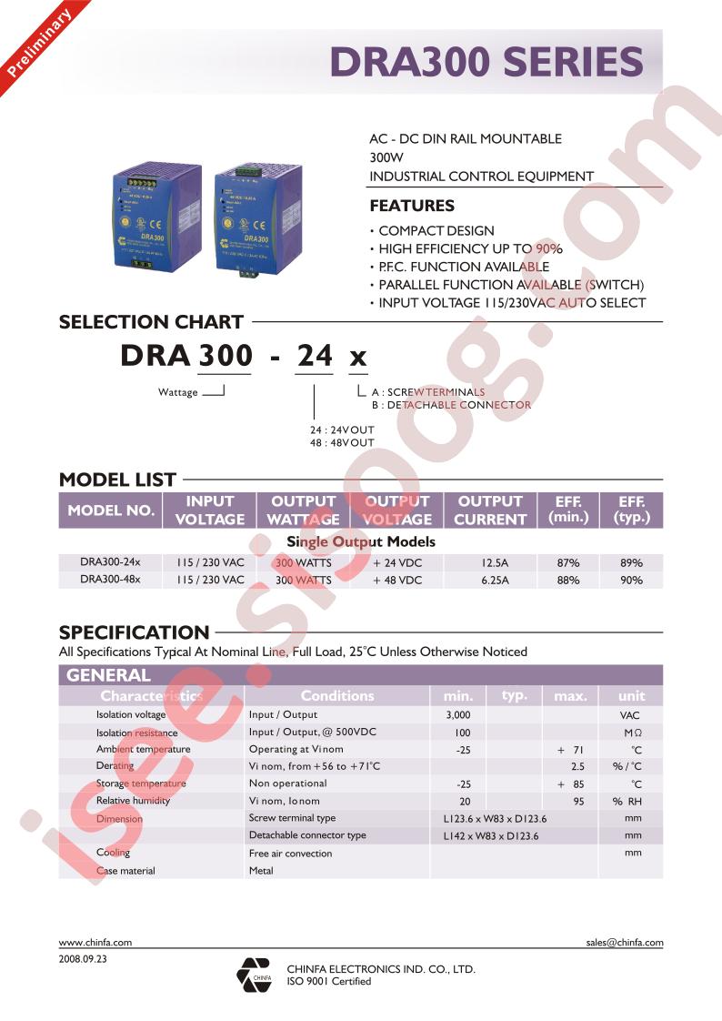 DRA300-24B