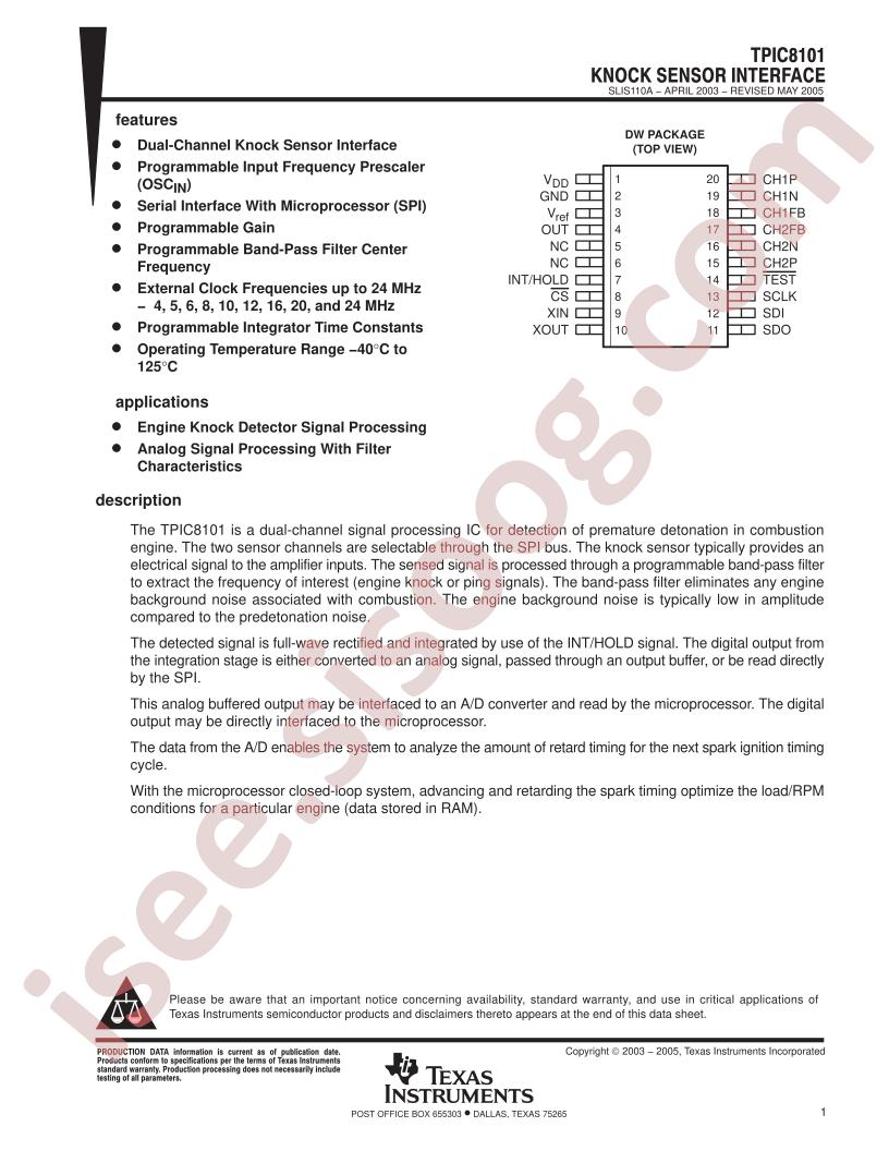 TPIC8101DWG4