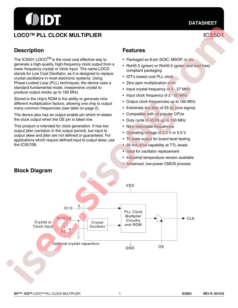 ICS501MILFT