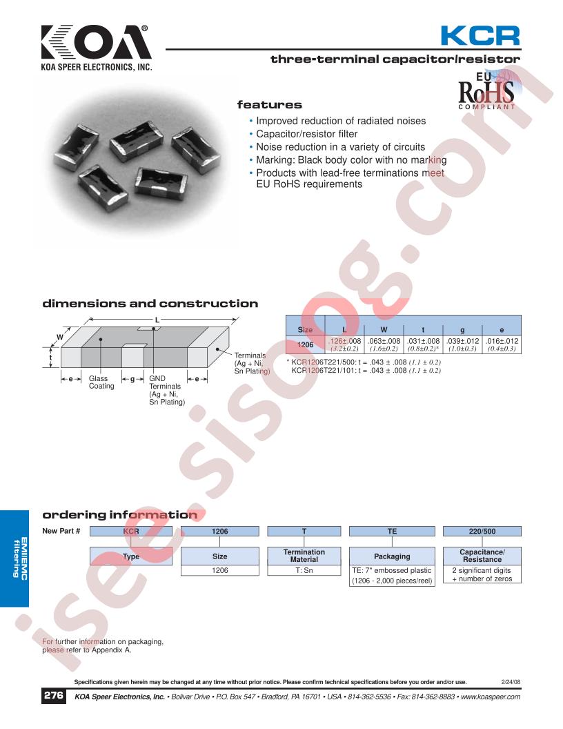 KCR1206T