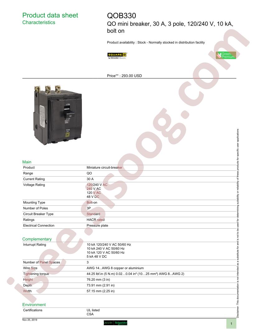 QOB330
