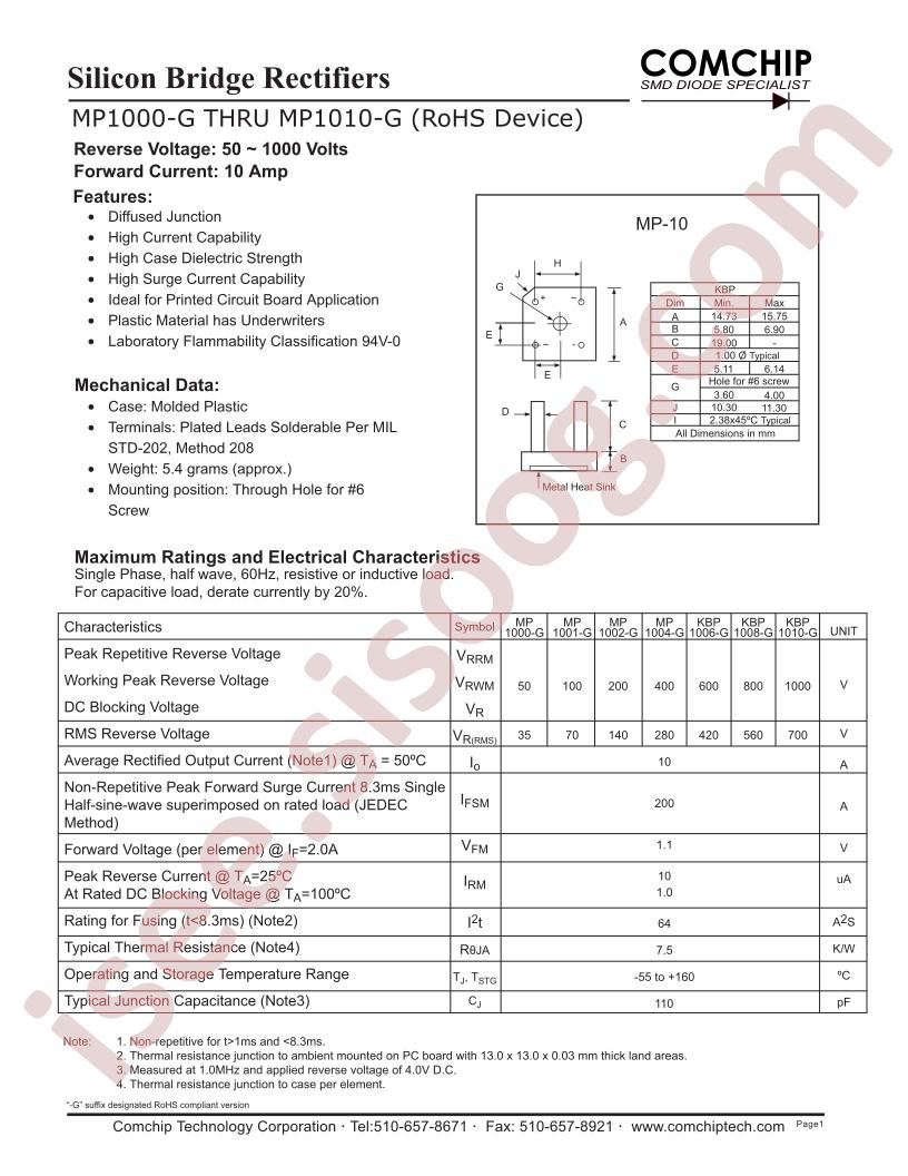 MP1003-G