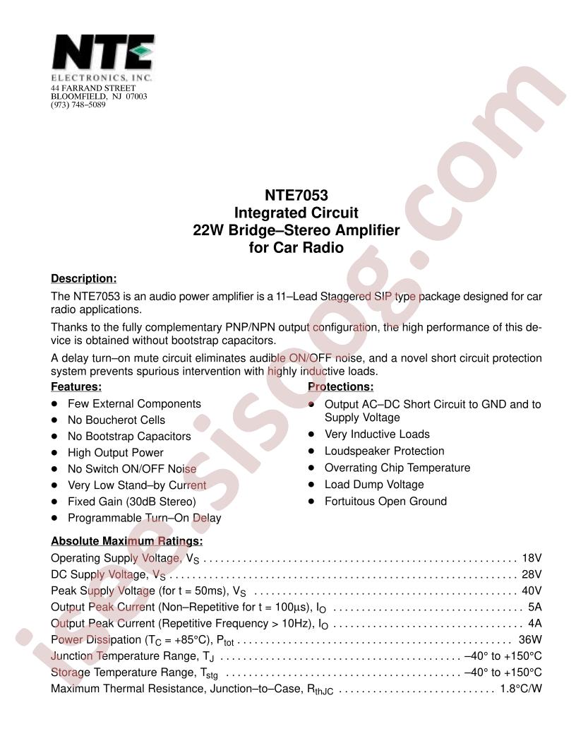 NTE7053