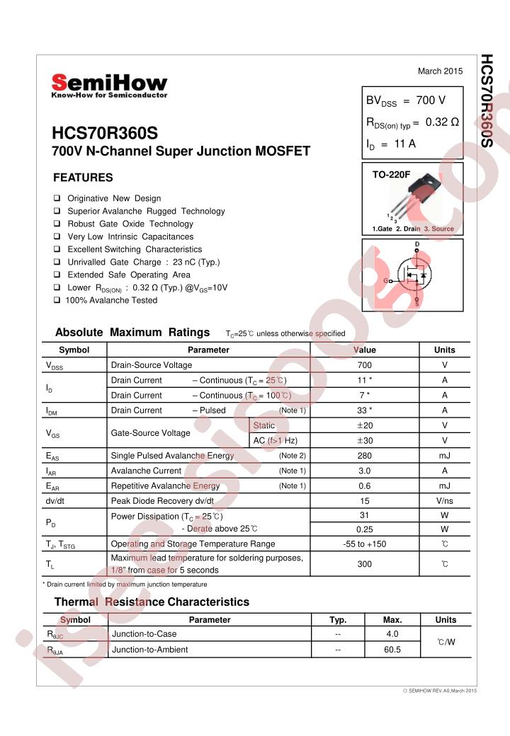HCS70R360S